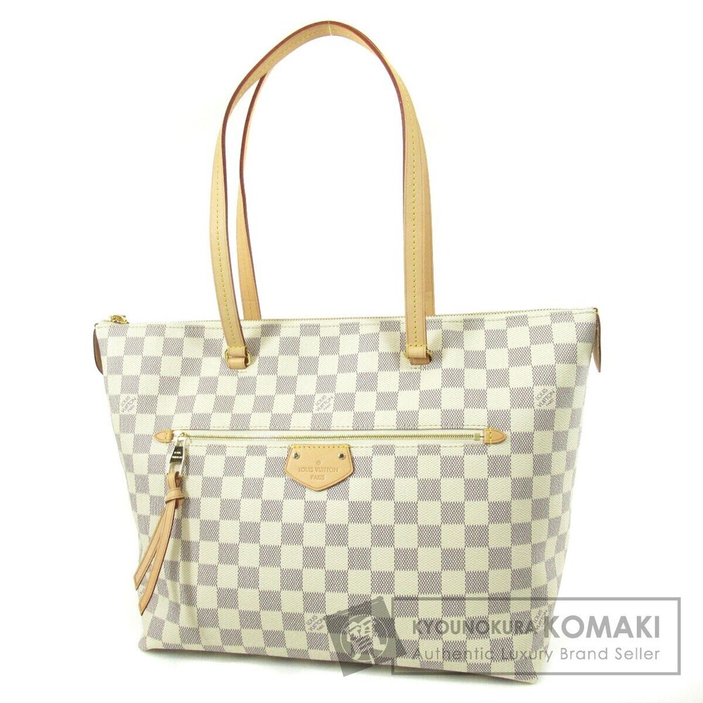 Louis Vuitton Iena Tote Bag Damier Canvas Beige Tan